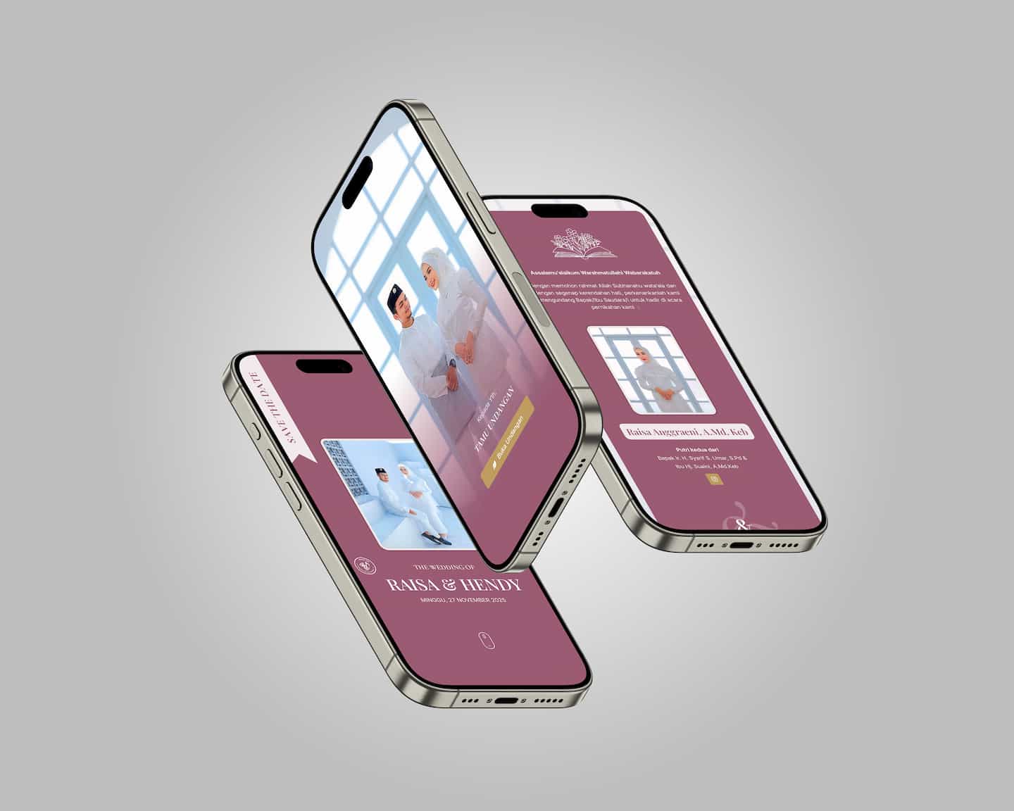 Minimalist Overlay Maroon